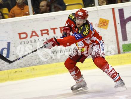 EBEL. Eishockey Bundesliga. KAC gegen Vienna Capitals. Christoph Quantschnig (KAC).  Klagenfurt. am 3.2.2008.
Foto: Kuess
---
pressefotos, pressefotografie, kuess, qs, qspictures, sport, bild, bilder, bilddatenbank