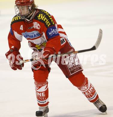 EBEL. Eishockey Bundesliga. KAC gegen Vienna Capitals. Markus Pirmann (KAC).  Klagenfurt. am 3.2.2008.
Foto: Kuess
---
pressefotos, pressefotografie, kuess, qs, qspictures, sport, bild, bilder, bilddatenbank