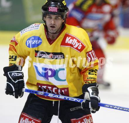 EBEL. Eishockey Bundesliga. KAC gegen Vienna Capitals. Sean Selmser (Caps).  Klagenfurt. am 3.2.2008.
Foto: Kuess
---
pressefotos, pressefotografie, kuess, qs, qspictures, sport, bild, bilder, bilddatenbank