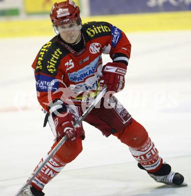 EBEL. Eishockey Bundesliga. KAC gegen Vienna Capitals. Kirk Furey (KAC).  Klagenfurt. am 3.2.2008.
Foto: Kuess
---
pressefotos, pressefotografie, kuess, qs, qspictures, sport, bild, bilder, bilddatenbank