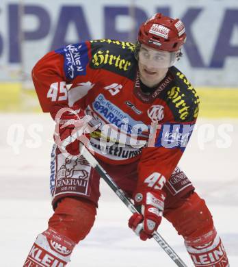 EBEL. Eishockey Bundesliga. KAC gegen Vienna Capitals. David Schuller (KAC).  Klagenfurt. am 3.2.2008.
Foto: Kuess
---
pressefotos, pressefotografie, kuess, qs, qspictures, sport, bild, bilder, bilddatenbank