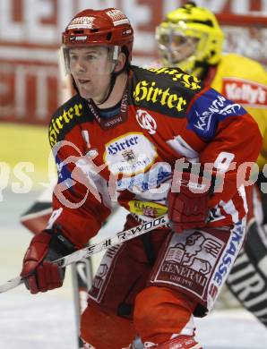 EBEL. Eishockey Bundesliga. KAC gegen Vienna Capitals. Chad Hinz (KAC).  Klagenfurt. am 3.2.2008.
Foto: Kuess
---
pressefotos, pressefotografie, kuess, qs, qspictures, sport, bild, bilder, bilddatenbank