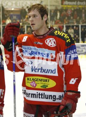 EBEL. Eishockey Bundesliga. KAC gegen Vienna Capitals. Christoph Quantschnig (KAC).  Klagenfurt. am 3.2.2008.
Foto: Kuess
---
pressefotos, pressefotografie, kuess, qs, qspictures, sport, bild, bilder, bilddatenbank