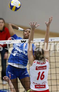 Volleyball MEVZA. ATSC Wildcats gegen Branik Maribor.  Sherline Tasha Holness (Wildcats). Klagenfurt, am 9.2.2008.
Foto: Kuess
---
pressefotos, pressefotografie, kuess, qs, qspictures, sport, bild, bilder, bilddatenbank