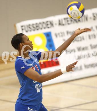 Volleyball MEVZA. ATSC Wildcats gegen Branik Maribor. Sherline Tasha Holness (Wildcats). Klagenfurt, am 9.2.2008.
Foto: Kuess
---
pressefotos, pressefotografie, kuess, qs, qspictures, sport, bild, bilder, bilddatenbank