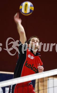 Volleyball OEVV Cup Herren. Hypo VBK Klagenfurt gegen Tirol. Hansi HUber(Klagenfurt). Klagenfurt, am 17.2.2008.
Foto: Kuess
---
pressefotos, pressefotografie, kuess, qs, qspictures, sport, bild, bilder, bilddatenbank