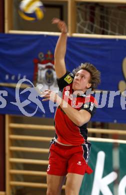 Volleyball OEVV Cup Herren. Hypo VBK Klagenfurt gegen Tirol. Roland Kostanjevec (Klagenfurt). Klagenfurt, am 17.2.2008.
Foto: Kuess
---
pressefotos, pressefotografie, kuess, qs, qspictures, sport, bild, bilder, bilddatenbank