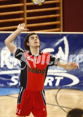 Volleyball OEVV Cup Herren. Hypo VBK Klagenfurt gegen Tirol. Gernot Ortner (Klagenfurt). Klagenfurt, am 17.2.2008.
Foto: Kuess
---
pressefotos, pressefotografie, kuess, qs, qspictures, sport, bild, bilder, bilddatenbank