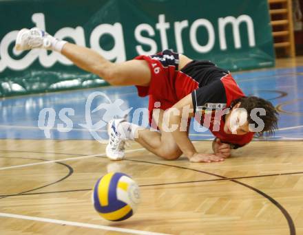 Volleyball OEVV Cup Herren. Hypo VBK Klagenfurt gegen Tirol. Simon Fruehbauer (Klagenfurt). Klagenfurt, am 17.2.2008.
Foto: Kuess
---
pressefotos, pressefotografie, kuess, qs, qspictures, sport, bild, bilder, bilddatenbank