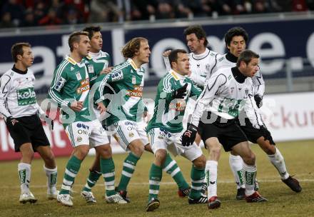 Fussball. T-Mobile Bundesliga. SK Austria Kaernten gegen SK Rapid Wien. Strafraumszene. Klagenfurt, am 16.2.2008.
Foto: Kuess
---
pressefotos, pressefotografie, kuess, qs, qspictures, sport, bild, bilder, bilddatenbank