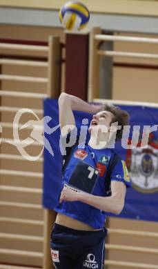 Volleyball OEVV Cup Herren. Hypo VBK Klagenfurt gegen Tirol. Stefan Chrtiansky (Tirol). Klagenfurt, am 17.2.2008.
Foto: Kuess
---
pressefotos, pressefotografie, kuess, qs, qspictures, sport, bild, bilder, bilddatenbank