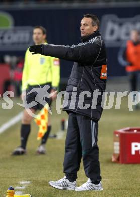 Fussball. T-Mobile Bundesliga. SK Austria Kaernten gegen SK Rapid Wien. Trainer Peter Pacult (Rapid). Klagenfurt, am 16.2.2008.
Foto: Kuess
---
pressefotos, pressefotografie, kuess, qs, qspictures, sport, bild, bilder, bilddatenbank