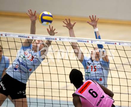 Volleyball OEVV Cup Damen. ATSC Wildcats gegen Post SV. Sigrid Sumper,  Kristina Thurner (Wildcats). Klagenfurt, am 17.2.2008.
Foto: Kuess
---
pressefotos, pressefotografie, kuess, qs, qspictures, sport, bild, bilder, bilddatenbank