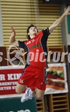 Volleyball OEVV Cup Herren. Hypo VBK Klagenfurt gegen Tirol. Simon Fruehbauer (Klagenfurt). Klagenfurt, am 17.2.2008.
Foto: Kuess
---
pressefotos, pressefotografie, kuess, qs, qspictures, sport, bild, bilder, bilddatenbank