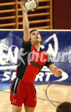 Volleyball OEVV Cup Herren. Hypo VBK Klagenfurt gegen Tirol. Gernot Ortner (Klagenfurt). Klagenfurt, am 17.2.2008.
Foto: Kuess
---
pressefotos, pressefotografie, kuess, qs, qspictures, sport, bild, bilder, bilddatenbank