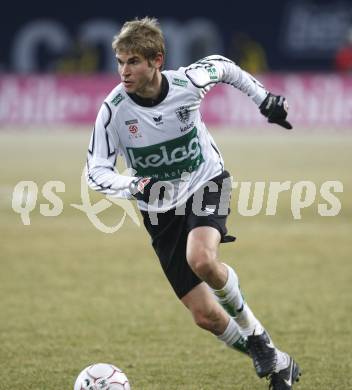 Fussball. T-Mobile Bundesliga. SK Austria Kaernten gegen SK Rapid Wien. Manuel Weber (Kaernten). Klagenfurt, am 16.2.2008.
Foto: Kuess
---
pressefotos, pressefotografie, kuess, qs, qspictures, sport, bild, bilder, bilddatenbank