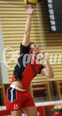 Volleyball OEVV Cup Herren. Hypo VBK Klagenfurt gegen Tirol. Roland Kostanjevec (Klagenfurt). Klagenfurt, am 17.2.2008.
Foto: Kuess
---
pressefotos, pressefotografie, kuess, qs, qspictures, sport, bild, bilder, bilddatenbank