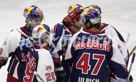 EBEL. Eishockey Bundesliga. VSV gegen Red Bull Salzburg. Torjubel (Salzburg). Villach, am 17.2.2008.
Foto: Kuess
---
pressefotos, pressefotografie, kuess, qs, qspictures, sport, bild, bilder, bilddatenbank