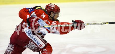 EBEL. Erste Bank Eishockey Bundesliga. KAC gegen Olympia Laibach. Johannes Reichel (KAC). Klagenfurt, am 19.2.2008.

Copyright Kuess

---
pressefotos, pressefotografie, kuess, qs, qspictures, sport, bild, bilder, bilddatenbank