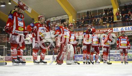 EBEL. Eishockey Bundesliga. KAC gegen Olympia (Olimpija) Ljubljana (Laibach). David  Enttaeuschung (KAC). Klagenfurt, am 19.2.2008.
Foto: Kuess
---
pressefotos, pressefotografie, kuess, qs, qspictures, sport, bild, bilder, bilddatenbank