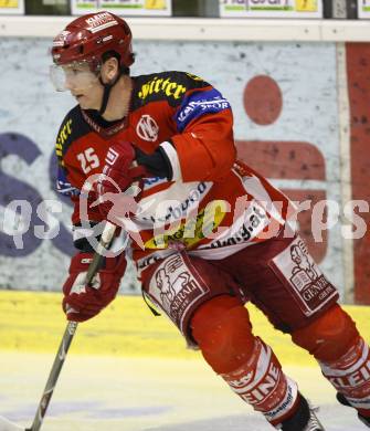 EBEL. Erste Bank Eishockey Bundesliga. KAC gegen Olympia Laibach. Kirk Furey (KAC). Klagenfurt, am 19.2.2008.

Copyright Kuess

---
pressefotos, pressefotografie, kuess, qs, qspictures, sport, bild, bilder, bilddatenbank