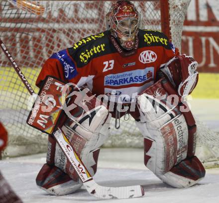 EBEL. Erste Bank Eishockey Bundesliga. KAC gegen Olympia Laibach. Hannes Enzenhofer (KAC). Klagenfurt, am 19.2.2008.

Copyright Kuess

---
pressefotos, pressefotografie, kuess, qs, qspictures, sport, bild, bilder, bilddatenbank