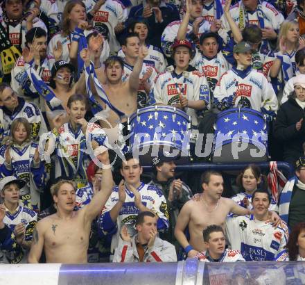 EBEL. Erste Bank Eishockey Bundesliga. VSV gegen Red Bull Salzburg. Fans (VSV). Villach, am 21.2.2008.

Copyright Kuess

---
pressefotos, pressefotografie, kuess, qs, qspictures, sport, bild, bilder, bilddatenbank