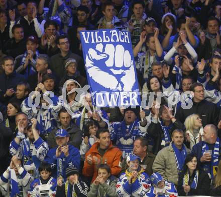 EBEL. Erste Bank Eishockey Bundesliga. VSV gegen Red Bull Salzburg. Fans (VSV). Villach, am 21.2.2008.

Copyright Kuess

---
pressefotos, pressefotografie, kuess, qs, qspictures, sport, bild, bilder, bilddatenbank