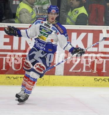 EBEL. Erste Bank Eishockey Bundesliga. VSV gegen Red Bull Salzburg. Michael Raffl (VSV). Villach, am 21.2.2008.

Copyright Kuess

---
pressefotos, pressefotografie, kuess, qs, qspictures, sport, bild, bilder, bilddatenbank