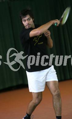 Tennis Amateurweltmeister. Juergen Guendera. Klagenfurt, am 19.2.2008.
Foto: Kuess
---
pressefotos, pressefotografie, kuess, qs, qspictures, sport, bild, bilder, bilddatenbank