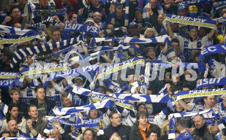 EBEL. Erste Bank Eishockey Bundesliga. VSV gegen Red Bull Salzburg. Fans (VSV). Villach, am 21.2.2008.

Copyright Kuess

---
pressefotos, pressefotografie, kuess, qs, qspictures, sport, bild, bilder, bilddatenbank