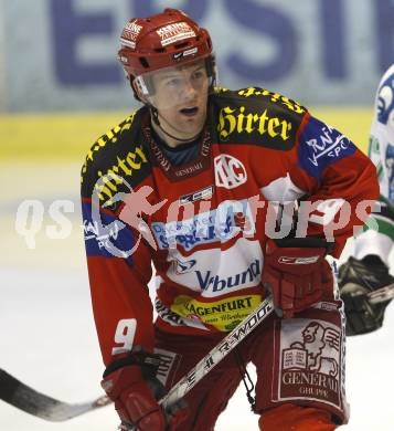 EBEL. Erste Bank Eishockey Bundesliga. KAC gegen Olympia Laibach. Chad Hinz (KAC). Klagenfurt, am 19.2.2008.
Foto: Kuess
---
pressefotos, pressefotografie, kuess, qs, qspictures, sport, bild, bilder, bilddatenbank