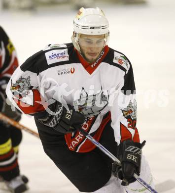 Eishockey Oberliga. Tarco Woelfe gegen ATUS Weiz Volksbank Bulls. Stephan Knafl (Tarco). Klagenfurt, am 23.2.2008.
Foto: Kuess
---
pressefotos, pressefotografie, kuess, qs, qspictures, sport, bild, bilder, bilddatenbank