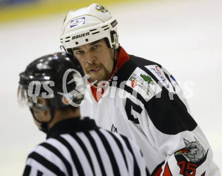 Eishockey Oberliga. Tarco Woelfe gegen ATUS Weiz Volksbank Bulls. Bruno Tarmann (Tarco). Klagenfurt, am 23.2.2008.
Foto: Kuess
---
pressefotos, pressefotografie, kuess, qs, qspictures, sport, bild, bilder, bilddatenbank