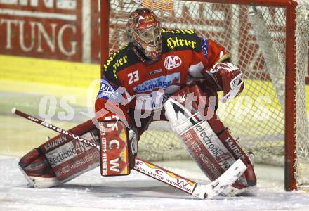 EBEL. Erste Bank Eishockey Bundesliga. KAC gegen Olympia Laibach. Hannes Enzenhofer (KAC). Klagenfurt, am 19.2.2008.
Foto: Kuess
---
pressefotos, pressefotografie, kuess, qs, qspictures, sport, bild, bilder, bilddatenbank