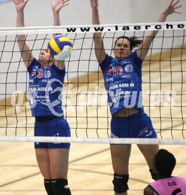 Volleyball MEVZA. ATSC Wildcats gegen Post SV  Wien. Sigrid Sumper, Mojca Dolinar (Wildcats).  Klagenfurt, am 23.2.2008.

Copyright Kuess

---
pressefotos, pressefotografie, kuess, qs, qspictures, sport, bild, bilder, bilddatenbank