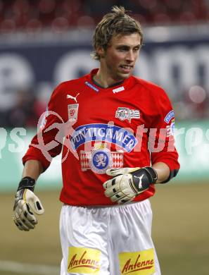 Fussball T-Mobile Bundesliga. SK Austria Kaernten gegen Sturm Graz. Christian Gratzei (Sturm). Klagenfurt, am 26.2.2008.

Copyright Kuess

---
pressefotos, pressefotografie, kuess, qs, qspictures, sport, bild, bilder, bilddatenbank