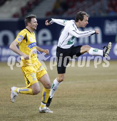 Fussball Bundesliga. T-Mobile. SK Austria Kaernten gegen SK Sturm Graz. Gerald Krajic (Kaernten). Klagenfurt, am 26.2.2008.
Copyright Kuess

---
pressefotos, pressefotografie, kuess, qs, qspictures, sport, bild, bilder, bilddatenbank