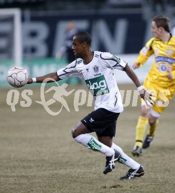 Fussball Bundesliga. T-Mobile. SK Austria Kaernten gegen SK Sturm Graz. Alexandre Chiquinho da Silva (Kaernten). Klagenfurt, am 26.2.2008.
Copyright Kuess
---
pressefotos, pressefotografie, kuess, qs, qspictures, sport, bild, bilder, bilddatenbank