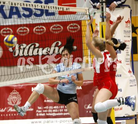 Volleyball Bundesliga. ATSC Wildcats gegen Salzburg. Kerstin Pichler (Wildcats). Klagenfurt, am 1.3.2008.
Foto: Kuess/Nadja Kuess
---
pressefotos, pressefotografie, kuess, qs, qspictures, sport, bild, bilder, bilddatenbank