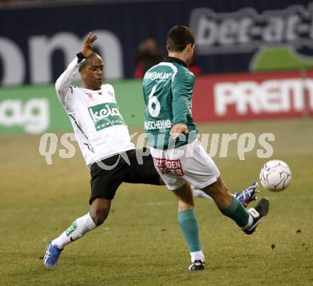 Fussball T-Mobile Bundesliga. SK Austria Kaernten gegen SV Mattersburg. Chiquinho (Kaernten). Klagenfurt, am 26.2.2008.

Copyright Kuess

---
pressefotos, pressefotografie, kuess, qs, qspictures, sport, bild, bilder, bilddatenbank