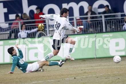 Fussball T-Mobile Bundesliga. SK Austria Kaernten gegen SV Mattersburg. Roland Kollmann (Austria).  Klagenfurt, am 8.3.2008.

Copyright Kuess

---
pressefotos, pressefotografie, kuess, qs, qspictures, sport, bild, bilder, bilddatenbank