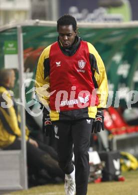 Fussball T-Mobile Bundesliga. SK Austria Kaernten gegen SV Mattersburg. Joseph Ngwenya (Kaernten). Klagenfurt, am 8.3.2008.

Copyright Kuess

---
pressefotos, pressefotografie, kuess, qs, qspictures, sport, bild, bilder, bilddatenbank