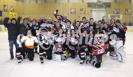 Eishockey Oberliga. Tarco Woelfe gegen ATUS Weiz. Jubel (Weiz). Klagenfurt, am 8.3.2008.

Copyright Kuess

---
pressefotos, pressefotografie, kuess, qs, qspictures, sport, bild, bilder, bilddatenbank