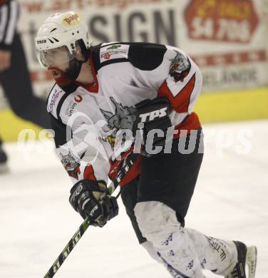 Eishockey Oberliga. Tarco Woelfe gegen ATUS Weiz. Andreas Moschik (Tarco). Klagenfurt, am 8.3.2008.

Copyright Kuess

---
pressefotos, pressefotografie, kuess, qs, qspictures, sport, bild, bilder, bilddatenbank