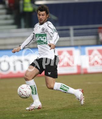 Fussball T-Mobile Bundesliga. SK Austria Kaernten gegen SV Mattersburg. Roland Kollmann (Kaernten).  Klagenfurt, am 8.3.2008.

Copyright Kuess

---
pressefotos, pressefotografie, kuess, qs, qspictures, sport, bild, bilder, bilddatenbank