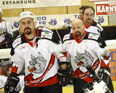 Eishockey Oberliga. Tarco Woelfe gegen ATUS Weiz. Bernhard Bittmann, Michael Krainer-Bidovec, Bruno Tarmann (Tarco). Klagenfurt, am 8.3.2008.

Copyright Kuess

---
pressefotos, pressefotografie, kuess, qs, qspictures, sport, bild, bilder, bilddatenbank