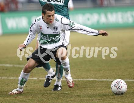 Fussball T-Mobile Bundesliga. SK Austria Kaernten gegen SV Mattersburg. Zlatko Junuzovic (Kaernten). Klagenfurt, am 8.3.2008.

Copyright Kuess

---
pressefotos, pressefotografie, kuess, qs, qspictures, sport, bild, bilder, bilddatenbank