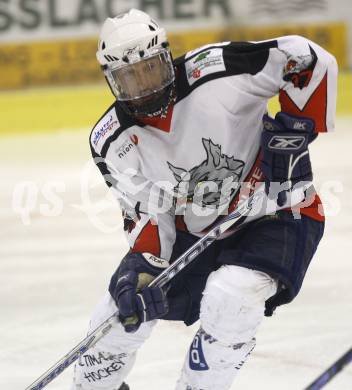 Eishockey Oberliga. Tarco Woelfe gegen ATUS Weiz. Peter Kasper (Tarco). Klagenfurt, am 8.3.2008.

Copyright Kuess

---
pressefotos, pressefotografie, kuess, qs, qspictures, sport, bild, bilder, bilddatenbank