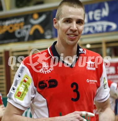 Volleyball Bundesliga Herren. Hypo VBK Klagenfurt gegen Hypo Niederoesterreich. Martin Vokal (Hypo VBK). Klagenfurt, am 12.3.2008.

Copyright Kuess

---
pressefotos, pressefotografie, kuess, qs, qspictures, sport, bild, bilder, bilddatenbank